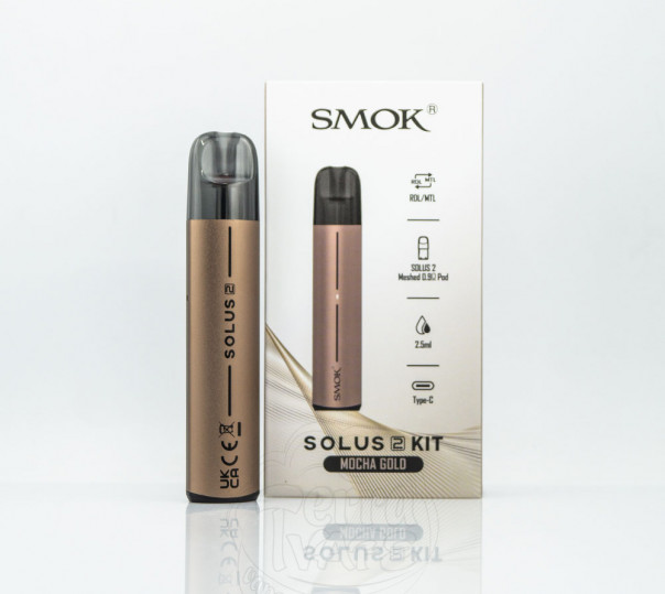 SMOK Solus 2 Pod Kit 700mAh Багаторазова POD система SMOK Solus 2 Pod Kit 700mAh Багаторазова POD система