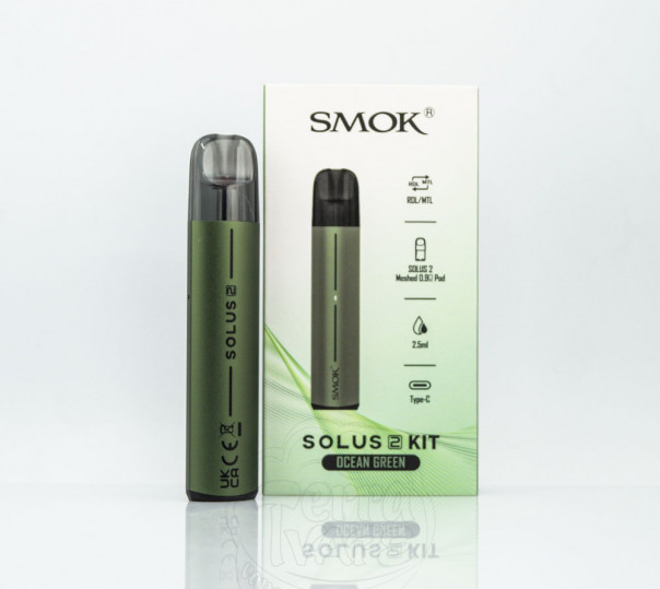 SMOK Solus 2 Pod Kit 700mAh Багаторазова POD система SMOK Solus 2 Pod Kit 700mAh Багаторазова POD система