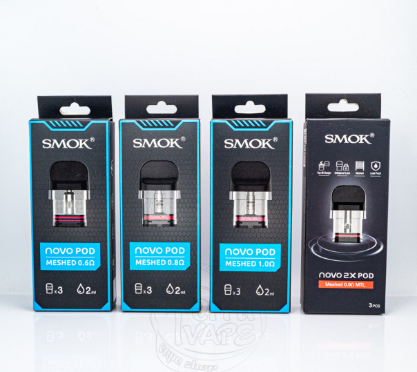 Картридж SMOK Novo Series для багаторазової POD системи Propod, Novo, 2, 3, 2S, 2c, 2X, Pro, GT, Master, Master Box Pod