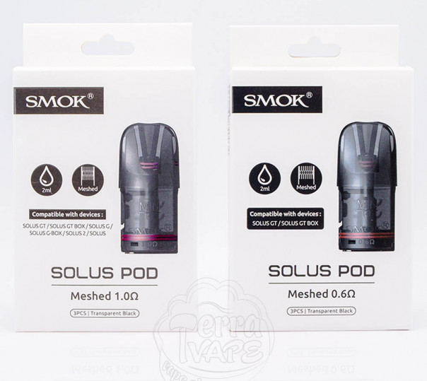 Картридж SMOK Solus Cartridge для многоразовой POD системы Solus / 2 / G-Box / G / GT / GT Box