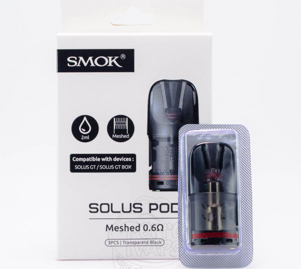 Картридж SMOK Solus Cartridge для многоразовой POD системы Solus / 2 / G-Box / G / GT / GT Box