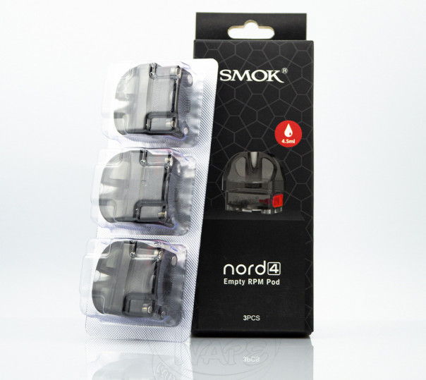 Порожній картридж SMOK Nord 4 Empty Pod 4.5ml RPM для Nord 4 Pod Kit