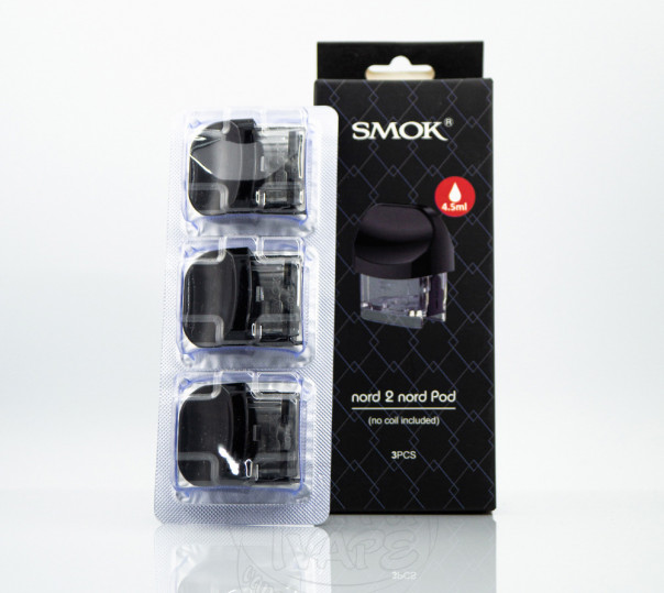 Порожній картридж Smok Nord 2 Pod Empty Cartridge (Nord pod, RPM pod) 4.5ml