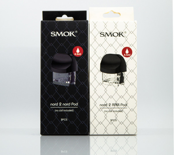 Порожній картридж Smok Nord 2 Pod Empty Cartridge (Nord pod, RPM pod) 4.5ml