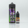 Рідина Six Licks Organic Liquid Gold 110ml 1.5mg на органічному нікотині зі смаком ожини, малини та яблука