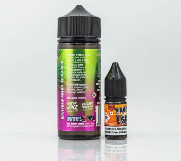 Рідина Six Licks Organic Melon On My Mind 120ml 3mg на органічному нікотині зі смаком дині та кавуна з холодком Рідина Six Licks Organic Melon On My Mind 120ml 3mg на органічному нікотині зі смаком дині та кавуна з холодком