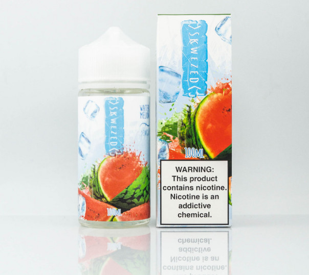 Рідина Skwezed Organic Watermelon Ice 100ml 3mg на органічному нікотині зі смаком кавуна з холодком