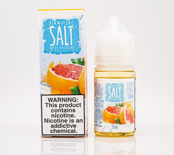 Рідина Skwezed Salt Grapefruit Ice 30ml 25mg на сольовому нікотині зі смаком грейпфрута з холодком