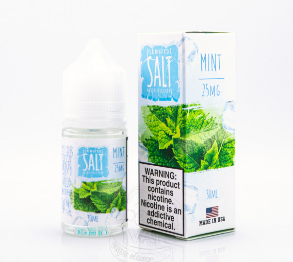Рідина Skwezed Salt Mint 30ml 25mg на сольовому нікотині зі смаком м'яти