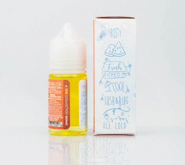 Рідина Skwezed Salt Watermelon Strawberry Ice 30ml 25mg на сольовому нікотині зі смаком кавуна і полуниці з холодком Рідина Skwezed Salt Watermelon Strawberry Ice 30ml 25mg на сольовому нікотині зі смаком кавуна і полуниці з холодком