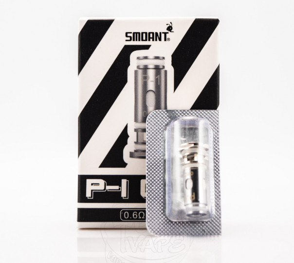 Испаритель Smoant P Series Coil для многоразовой POD системы Pasito Mini / Knight Q Kit Испаритель Smoant P Series Coil для многоразовой POD системы Pasito Mini / Knight Q Kit