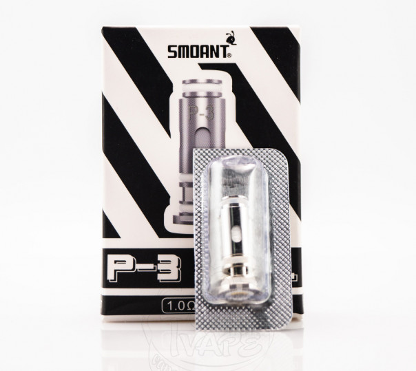 Испаритель Smoant P Series Coil для многоразовой POD системы Pasito Mini / Knight Q Kit Испаритель Smoant P Series Coil для многоразовой POD системы Pasito Mini / Knight Q Kit
