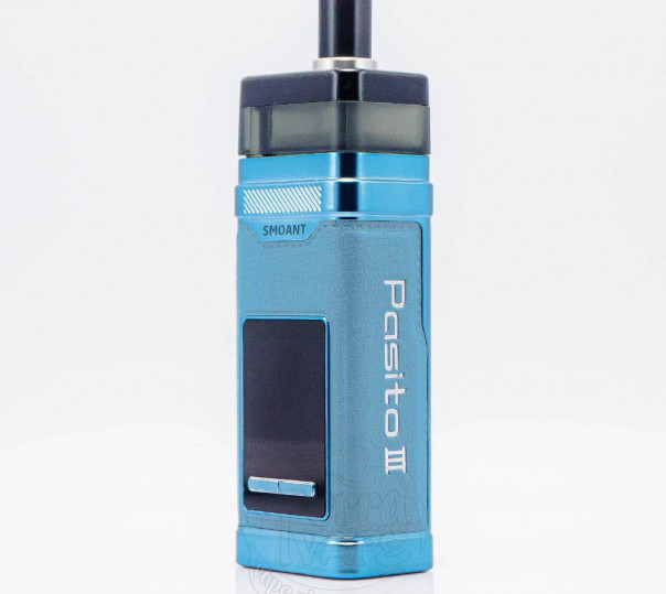 Smoant Pasito 3 Pod Mod Kit 2800mAh Blue Azur Багаторазова POD MOD система
