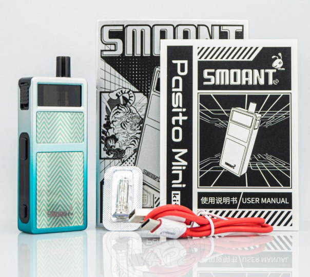 Smoant Pasito Mini Pod Kit Багаторазова POD система Smoant Pasito Mini Pod Kit Багаторазова POD система