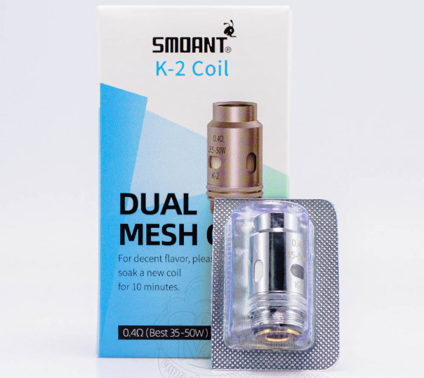 Випаровувач Smoant K-Coil для електронних сигарет Knight 80, Pasito 2 / 3, Knight Aio Pod Kit
