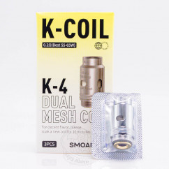 Випаровувач Smoant K-Coil K-4 0.2 Ом