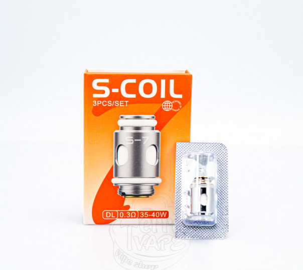 Випаровувач Smoant S Series Coil для багаторазової системи Charon Baby Plus, Santi, T50, Knight 40, Pasito Pro Pod Kit