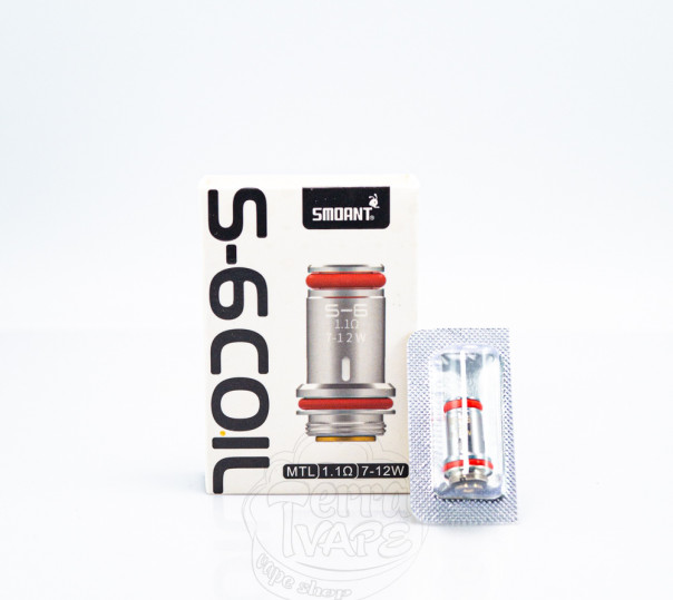 Випаровувач Smoant S Series Coil для багаторазової системи Charon Baby Plus, Santi, T50, Knight 40, Pasito Pro Pod Kit