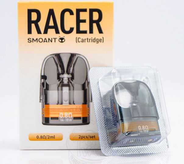 Картридж Smoant Charon Racer Pod Cartridge 2ml 0.8Ом для багаторазової POD системи Smoant Charon Racer