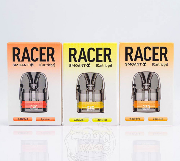 Картридж Smoant Charon Racer Pod Cartridge 2ml для многоразовой POD системы Smoant Charon Racer