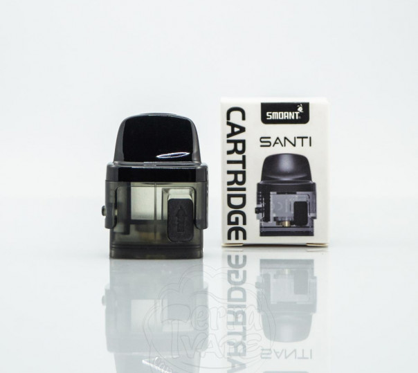 Порожній картридж для багаторазової POD системи Smoant Santi Kit 3.5ml Порожній картридж для багаторазової POD системи Smoant Santi Kit 3.5ml