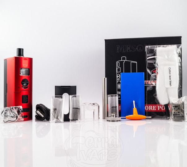Steam Crave Meson AIO Full Kit 100W (Boro) Black Багаторазова АІО Система