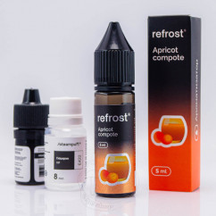 Refrost Salt Apricot Compote 15ml 50mg