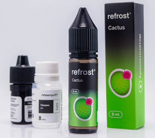Рідина Refrost Salt Cactus 15ml 50mg на сольовому нікотині зі смаком кактуса