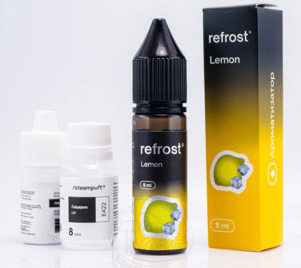 Рідина Refrost Salt Lemon 15ml 50mg зі смаком лимона (набір компонентів)