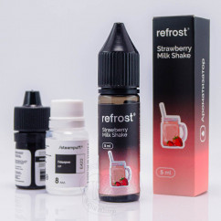 Refrost Salt Strawberry Milk Shake 15ml 50mg