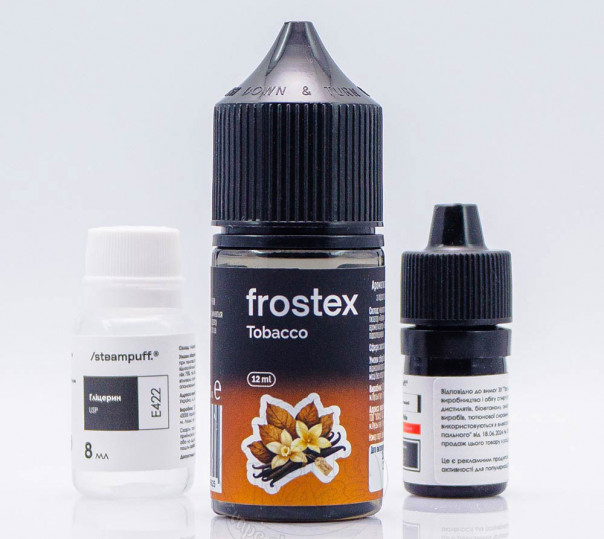 Жидкость Frostex (Refrost) Salt Tobacco 30ml 50mg со вкусом табака с ванилью (набор компонентов)