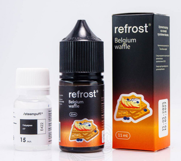 Жидкость Refrost Salt Belgium Waffle 30ml 50mg со вкусом бельгийской вафли (набор компонентов)