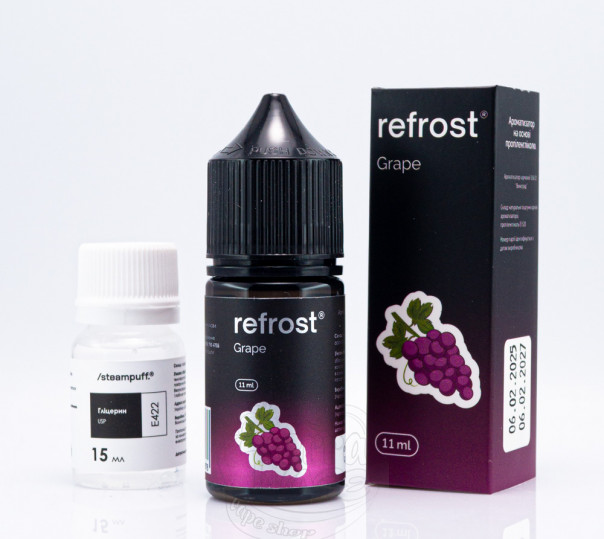 Рідина Refrost Salt Grape 30ml 50mg зі смаком ягід (набір компонентів)