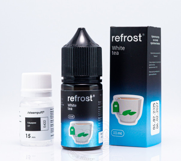 Рідина Refrost Salt White Tea 30ml 50mg зі смаком білого чаю (набір компонентів)