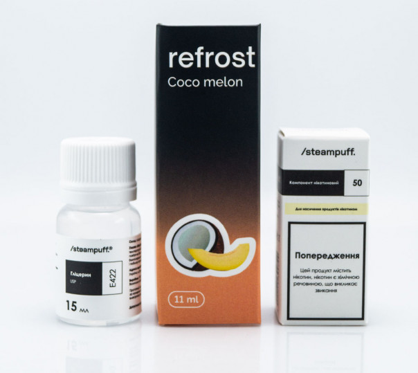 Рідина Refrost Salt Coco Melon 30ml 50mg зі смаком кокоса і дині (набір компонентів)