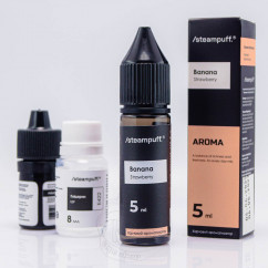 Steampuff Salt Banana Strawberry 15ml 50mg