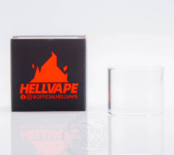 Стекло для HellVape Dead Rabbit 3/4/4 Pro RTA Pyrex Glass Tube STRAIGHT 3.5ml