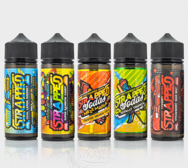 Рідина Strapped Organic 100/120ml на органічному нікотині