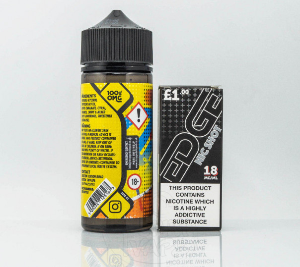 Рідина Strapped Organic Super Rainbow Candy 120ml 3mg на органічному нікотині зі смаком фруктових цукерок Рідина Strapped Organic Super Rainbow Candy 120ml 3mg на органічному нікотині зі смаком фруктових цукерок