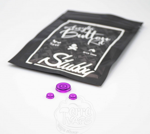 Suicide Mods Stubby AIO Button Kit Purple Набір кнопок
