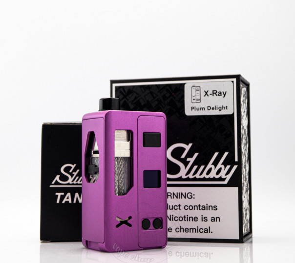 Stubby X-Ray 18650 со Stubby Tank by Suicide Mods x Orca Vape x Vaping Bogan АИО Система Stubby X-Ray 18650 со Stubby Tank by Suicide Mods x Orca Vape x Vaping Bogan АИО Система