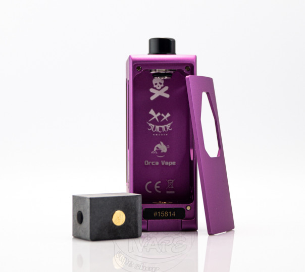 Stubby X-Ray 18650 со Stubby Tank by Suicide Mods x Orca Vape x Vaping Bogan АИО Система Stubby X-Ray 18650 со Stubby Tank by Suicide Mods x Orca Vape x Vaping Bogan АИО Система