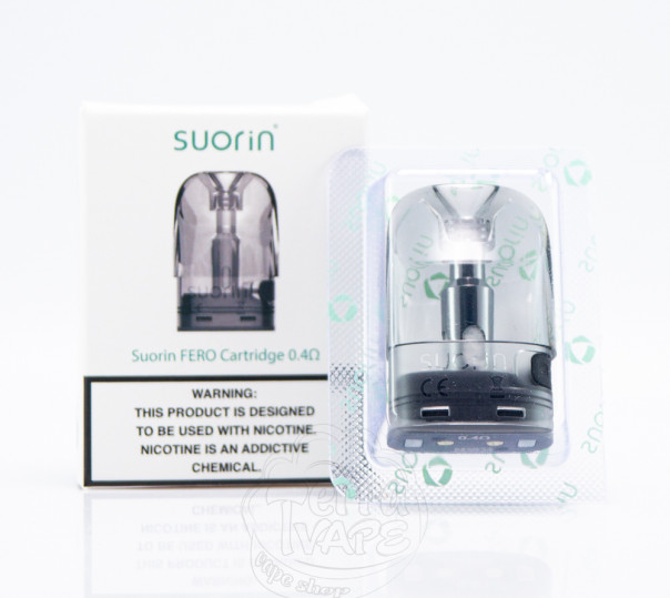 Картридж для багаторазової POD системи Suorin Fero, Lite, Box Pod Cartridge 3ml