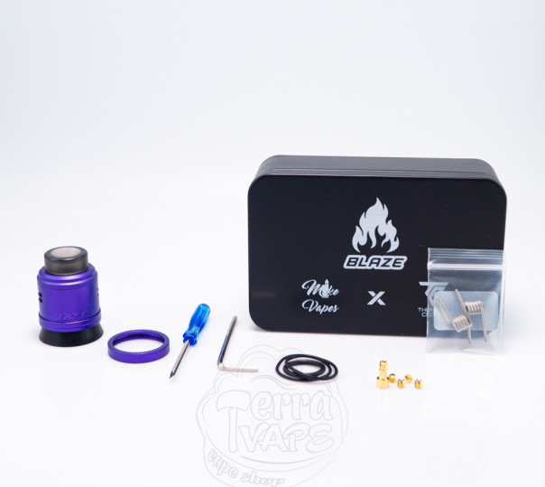 Thunder Cloud Blaze Dual Coil RDA Black Дріпка Thunder Cloud Blaze Dual Coil RDA Black Дріпка