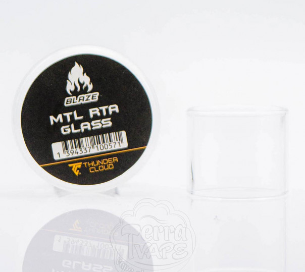Скло ThunderCloud x Mike Vapes Blaze MTL RTA Glass Tube 3ml