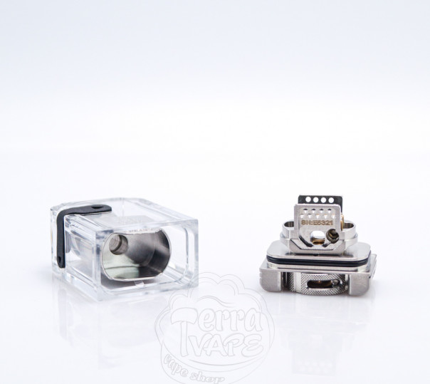 ThunderHead Creations Blaze RBA Boro Bridge Tank Kit Gun Metal 4ml Обслуговуваний бак для боро