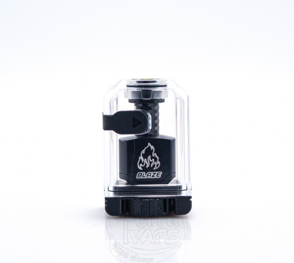 ThunderHead Creations Blaze RBA Boro Bridge Tank Kit Silver Black 4ml Обслуговуваний бак для боро