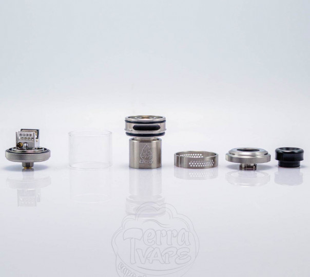 ThunderCloud Blaze Solo 2 RTA Blue Обслуговуваний бак ThunderCloud Blaze Solo 2 RTA Blue Обслуговуваний бак