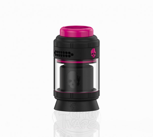 ThunderCloud Bonza Pro RTA Atomizer Black Pink Обслуговуваний бак