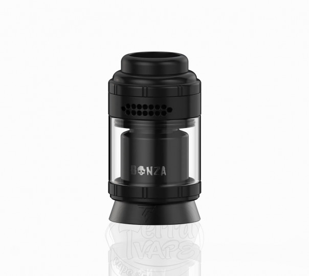 ThunderCloud Bonza Pro RTA Atomizer Silver Black Обслуговуваний бак